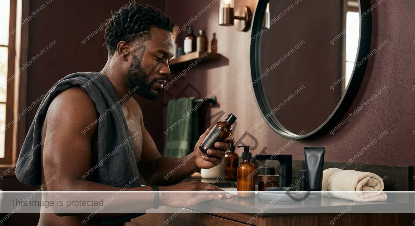 Body Hyperpigmentation for Black Men - preparation for Black men