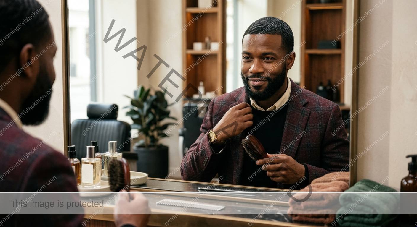 Brush and Comb for Black Men - outcome for Black men