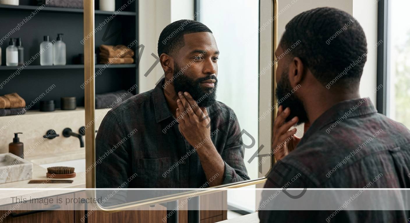 Coarse Beard Softening for Black Men - context for Black men