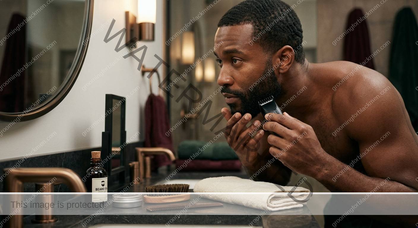 Commercial Beard Products for Black Men - preparation for Black men