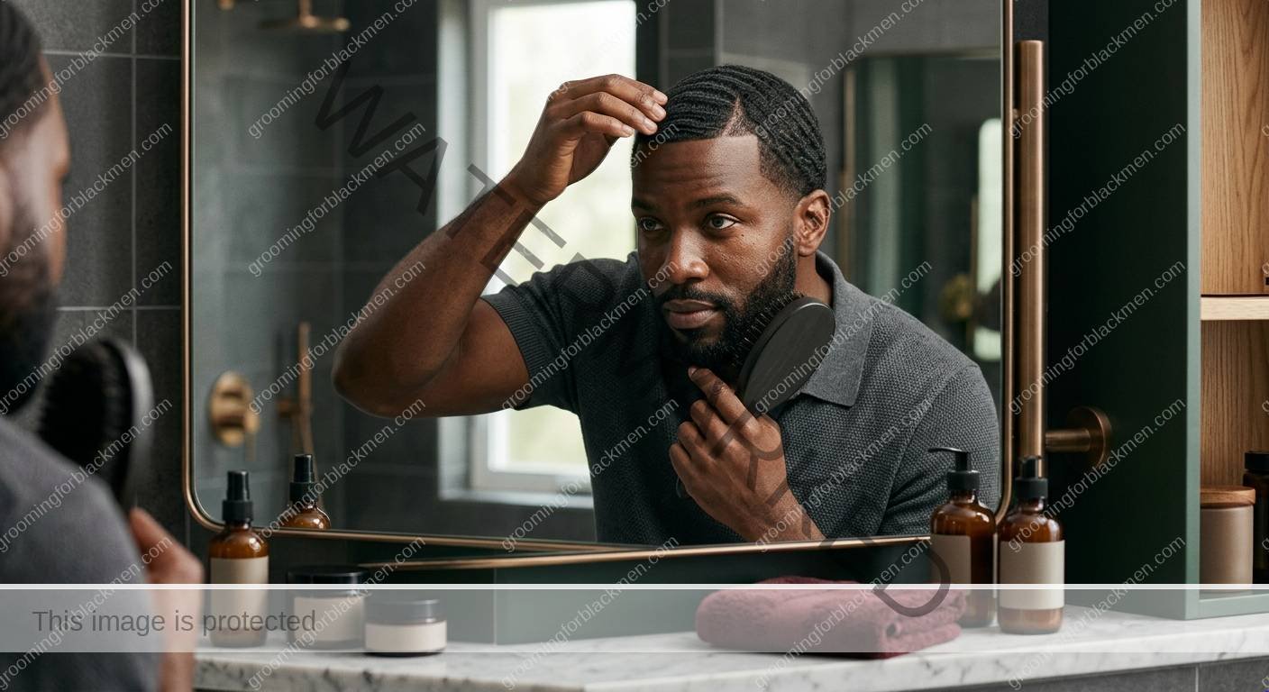 Dandruff for Black Men - context for Black men