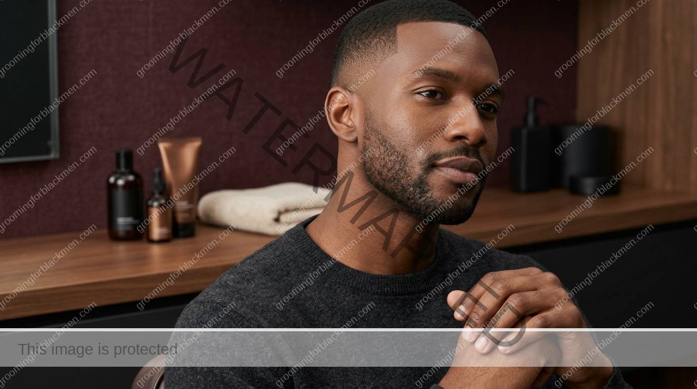Dark Neck Marks for Black Men - outcome for Black men