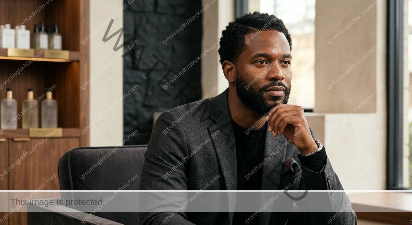 Dry Scalp for Black Men - outcome for Black men