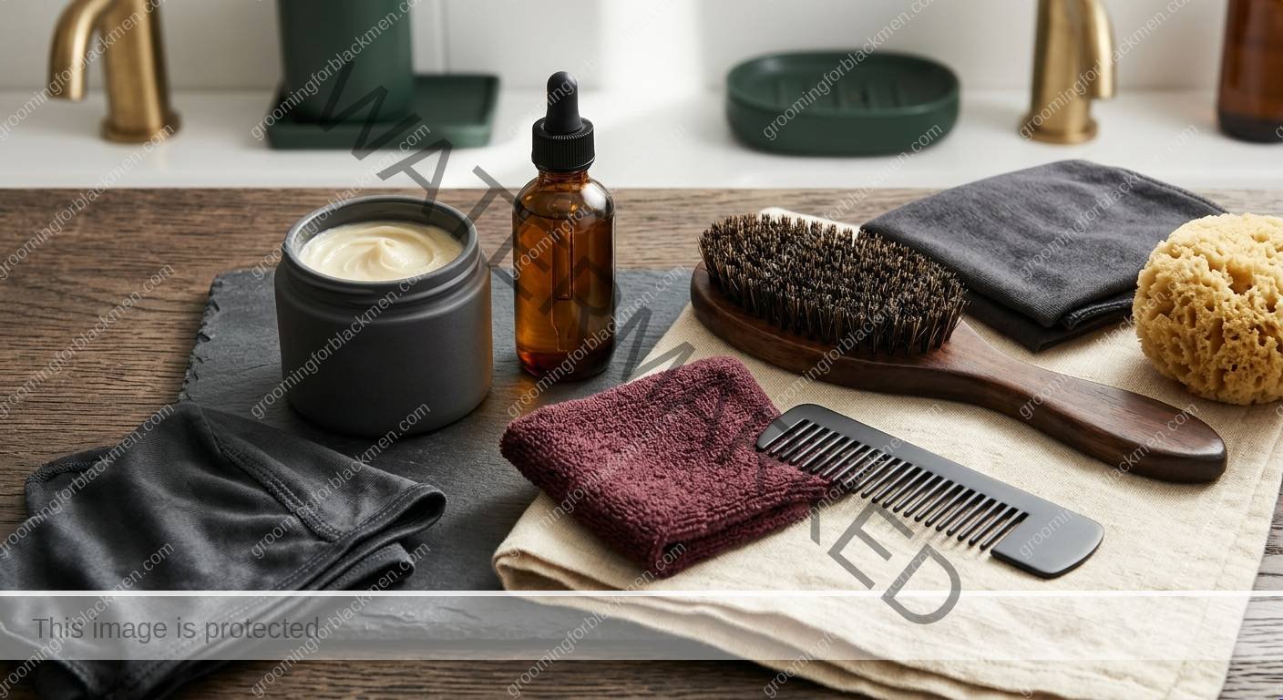 Dry Scalp for Black Men - product tools for Black men