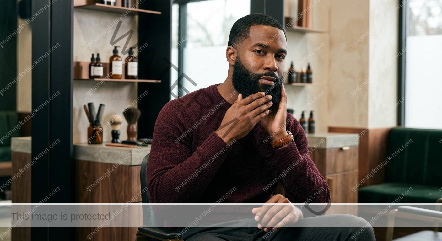 Full Beard Maintenance for Black Men - outcome for Black men