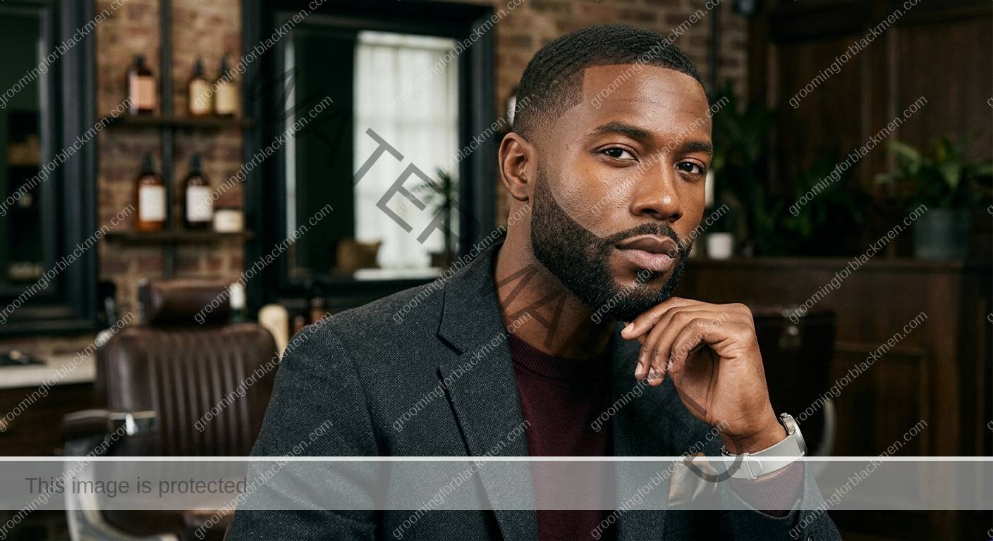 How to Shape Beard for Black Men - routine for Black men