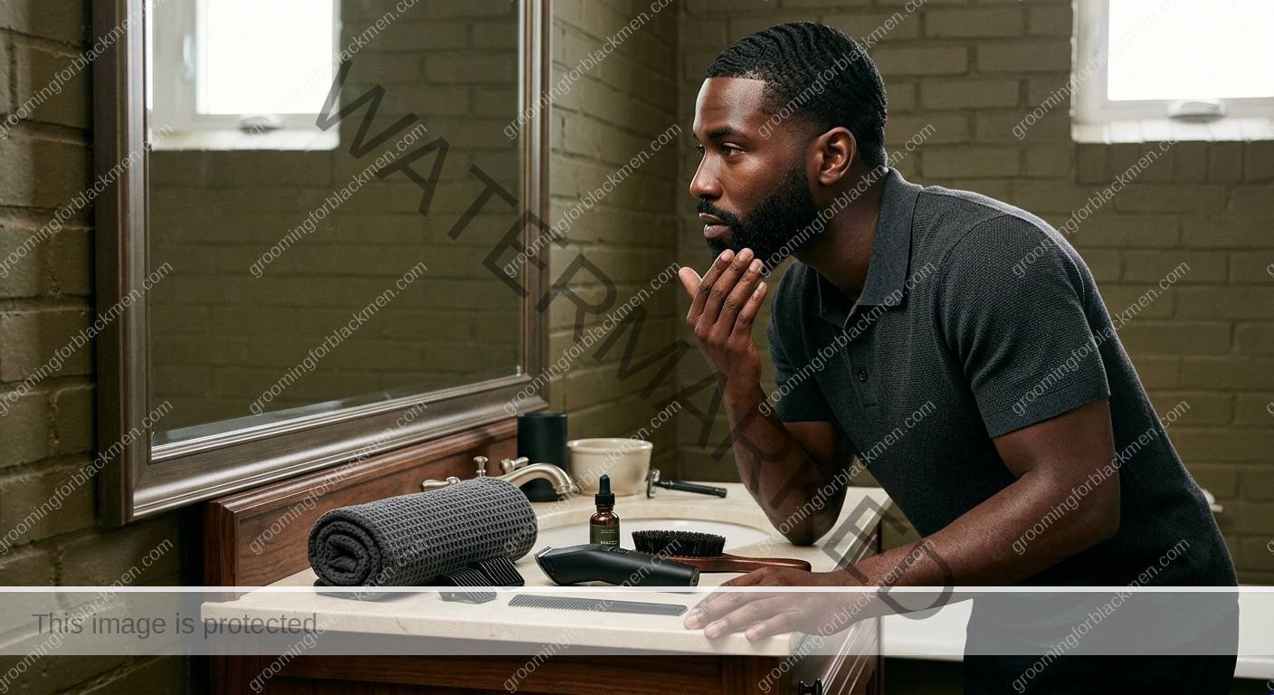 How to Shape Beard for Black Men - preparation for Black men