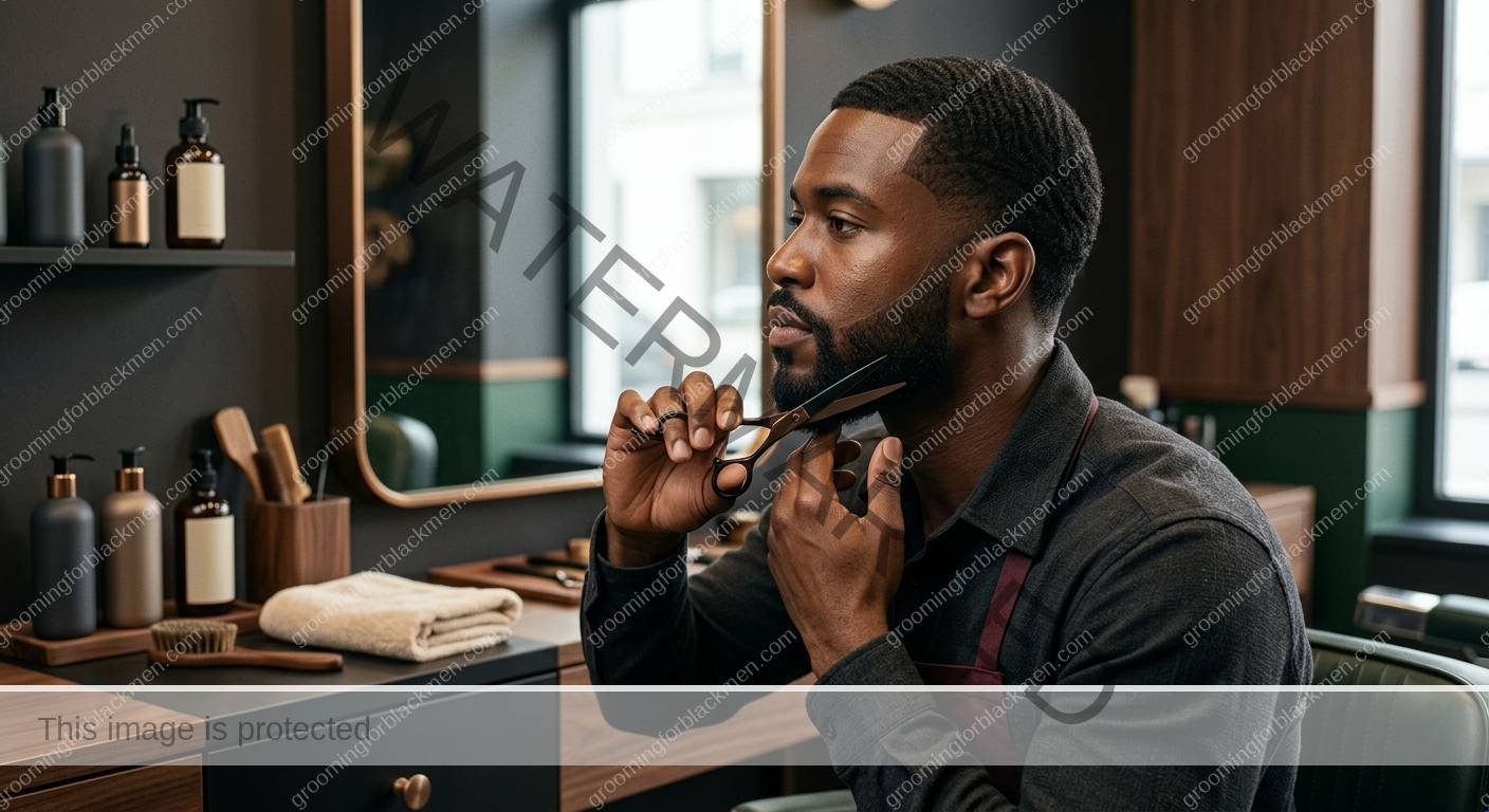 How to Shape Beard for Black Men - technique for Black men