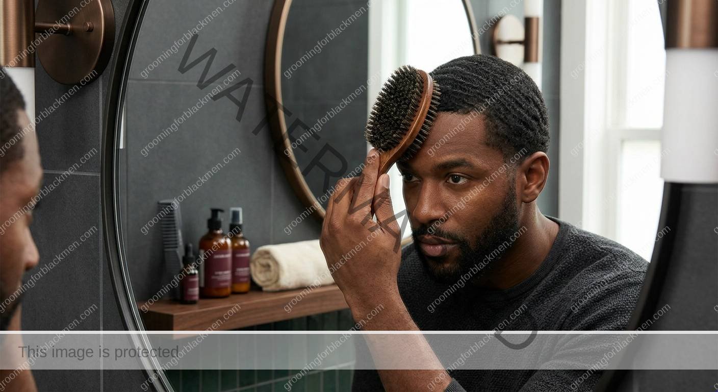 Monthly Routine Audit for Black Men - technique for Black men