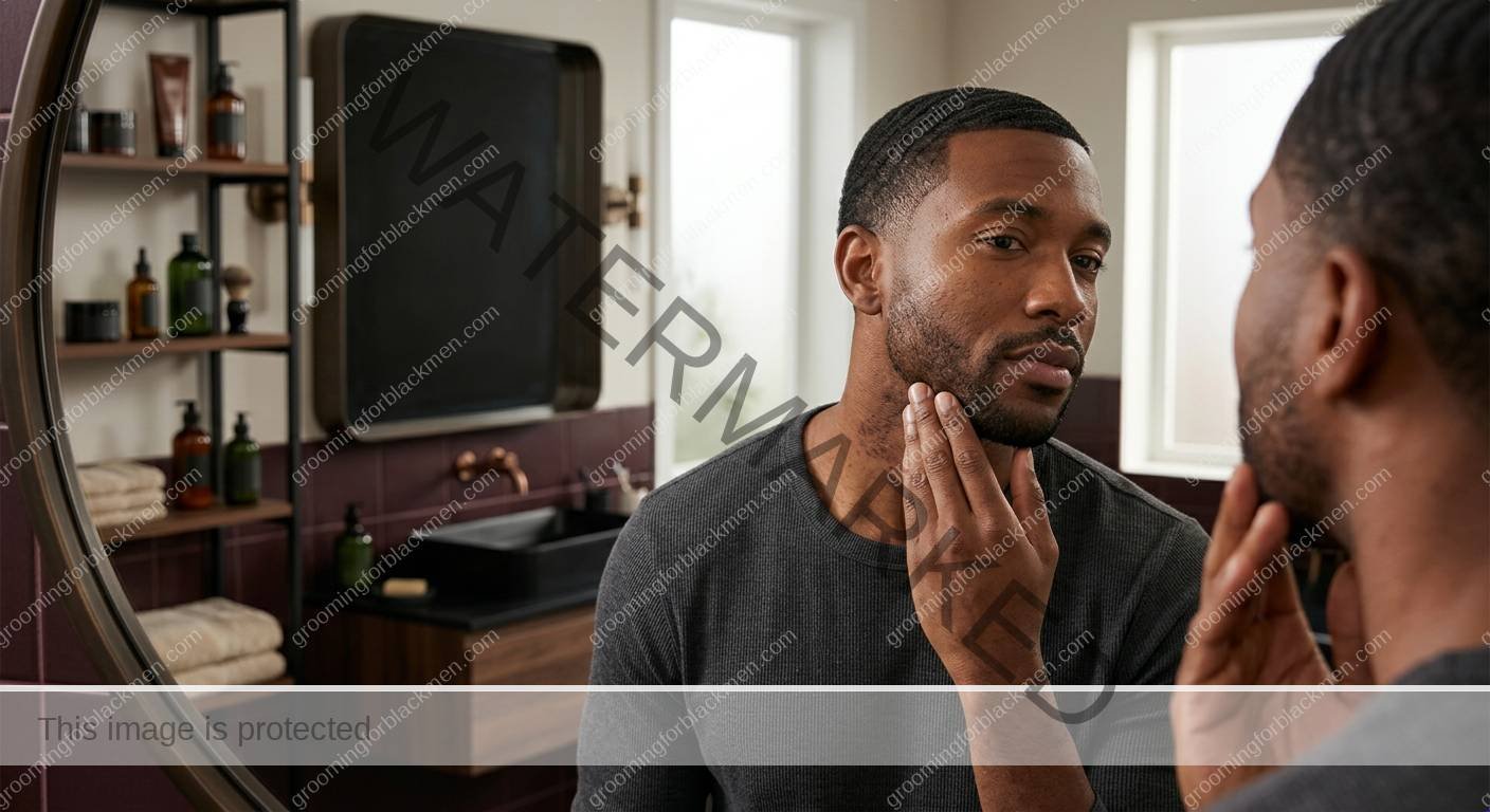 Post-Inflammatory Hyperpigmentation for Black Men - context for Black men