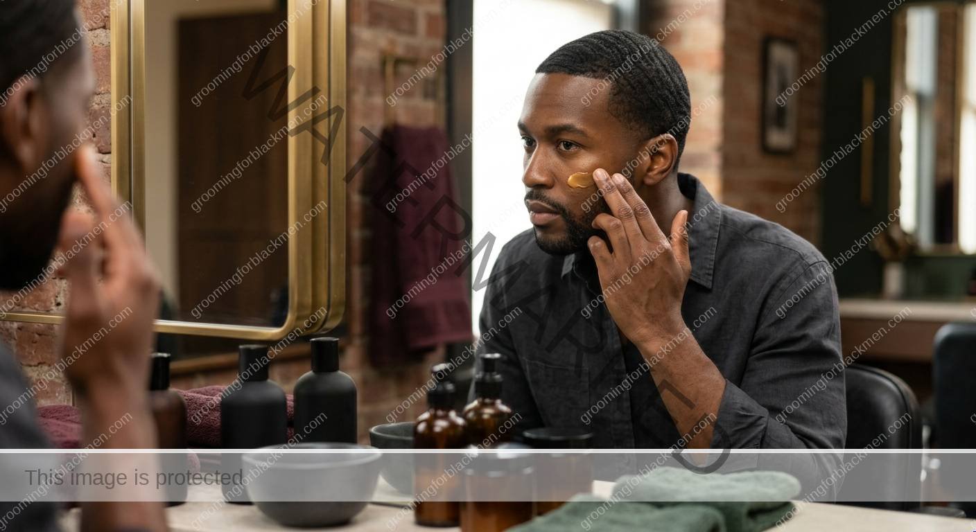 Post-Inflammatory Hyperpigmentation for Black Men - technique for Black men