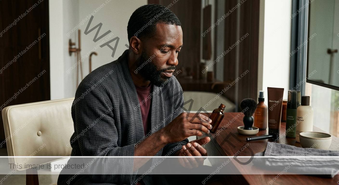 Shaving Trauma for Black Men - preparation for Black men