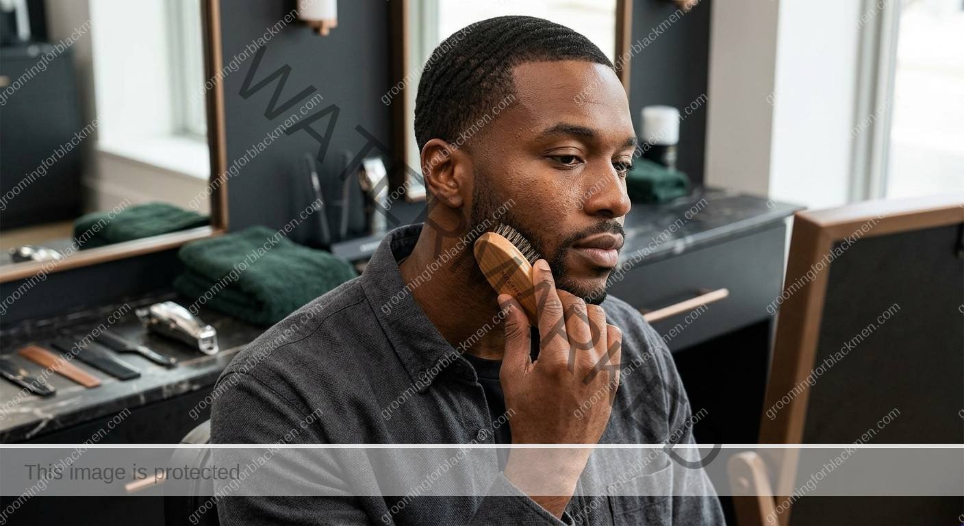 Short Beard Maintenance for Black Men - technique for Black men
