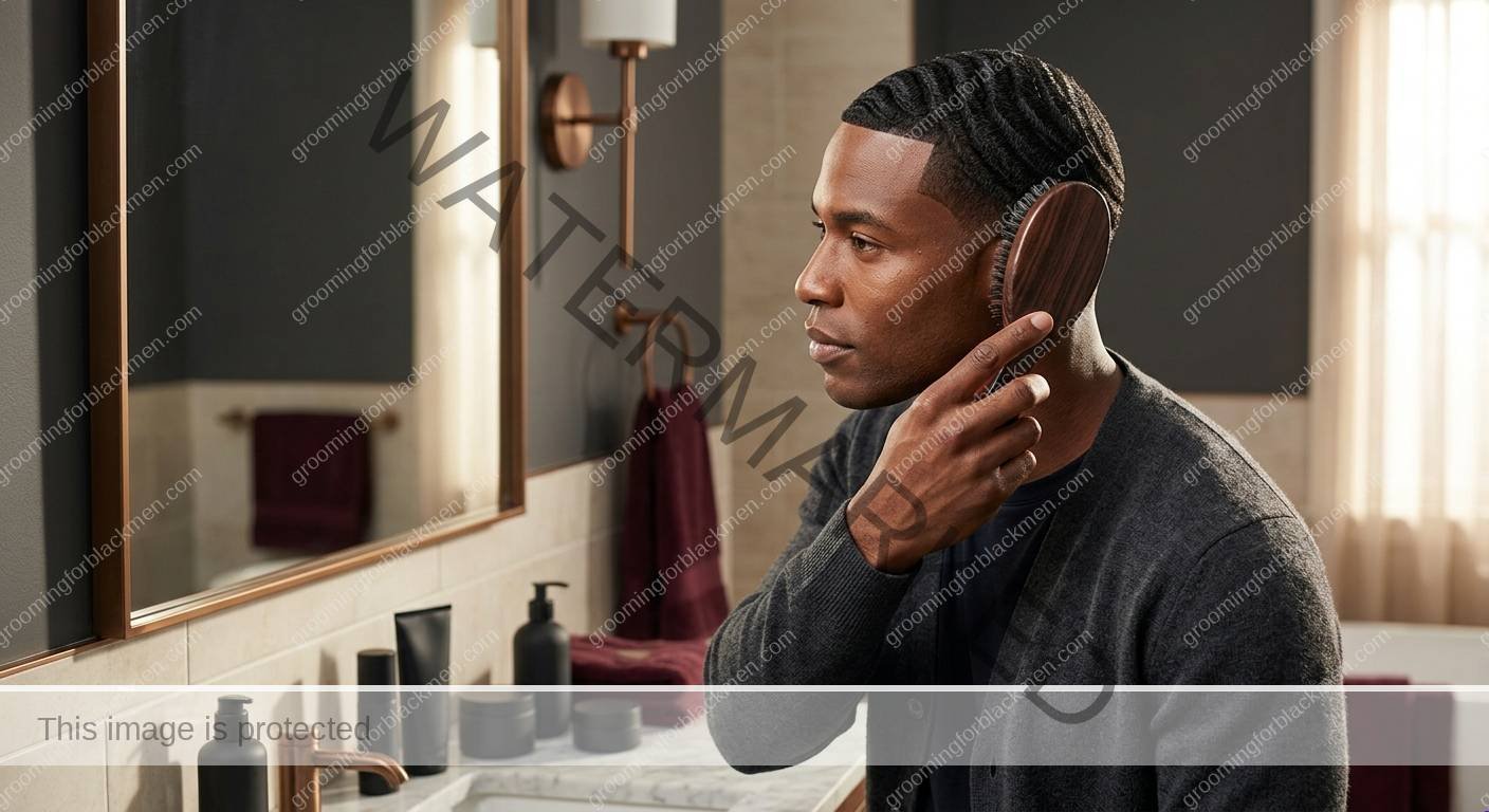 Wave Brush Selection for Black Men - context for Black men