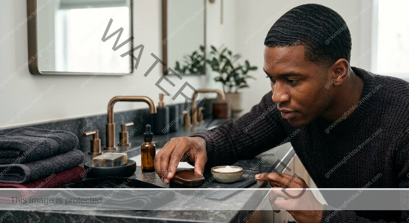 Waves Wash Day for Black Men - preparation for Black men