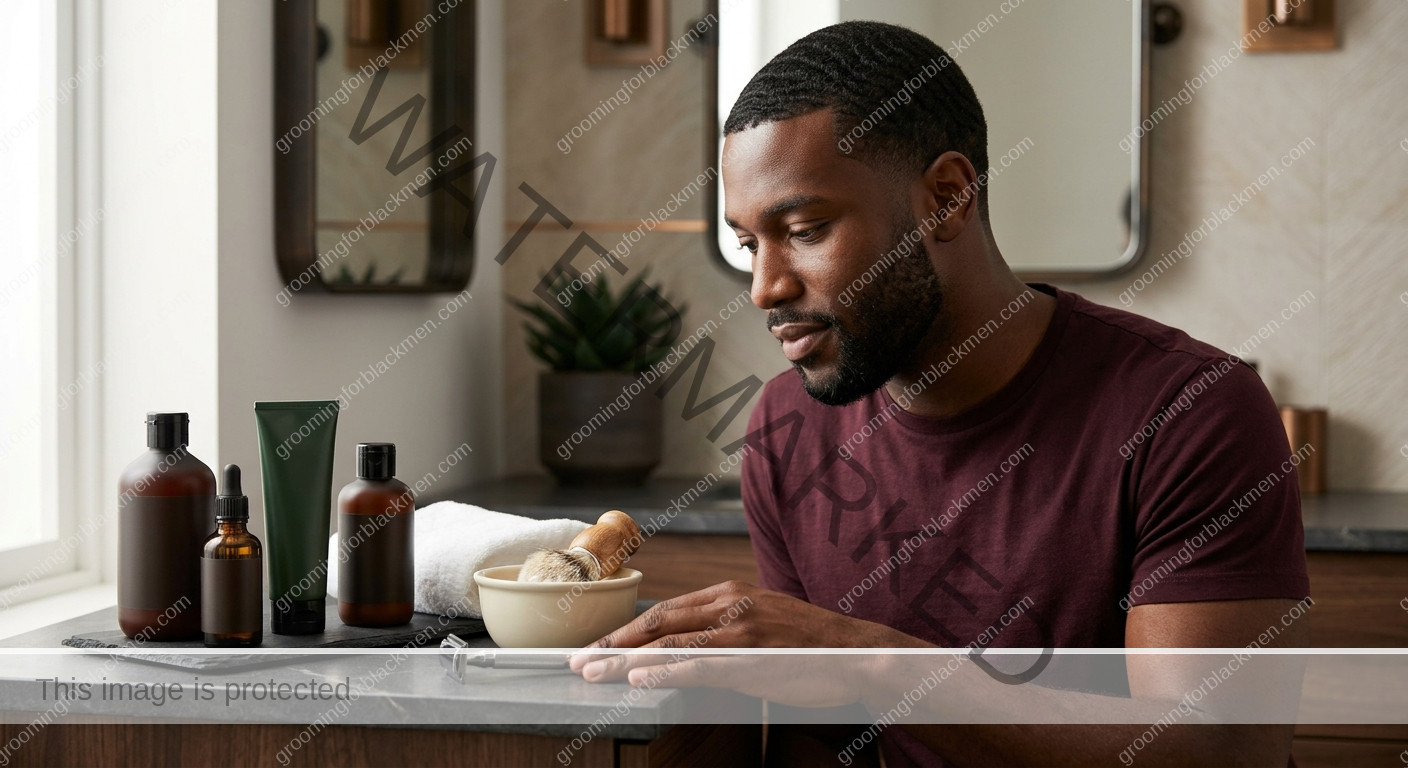 Budget Shaving Kit for Black Men - preparation for Black men